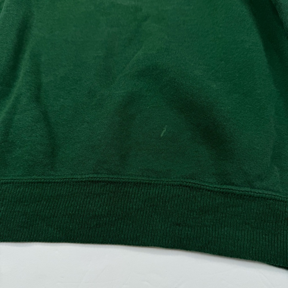 VTG Clarkson University Hanes Sweatshirt Men Large Green Crewneck Golden Knights - Picture 5 of 11